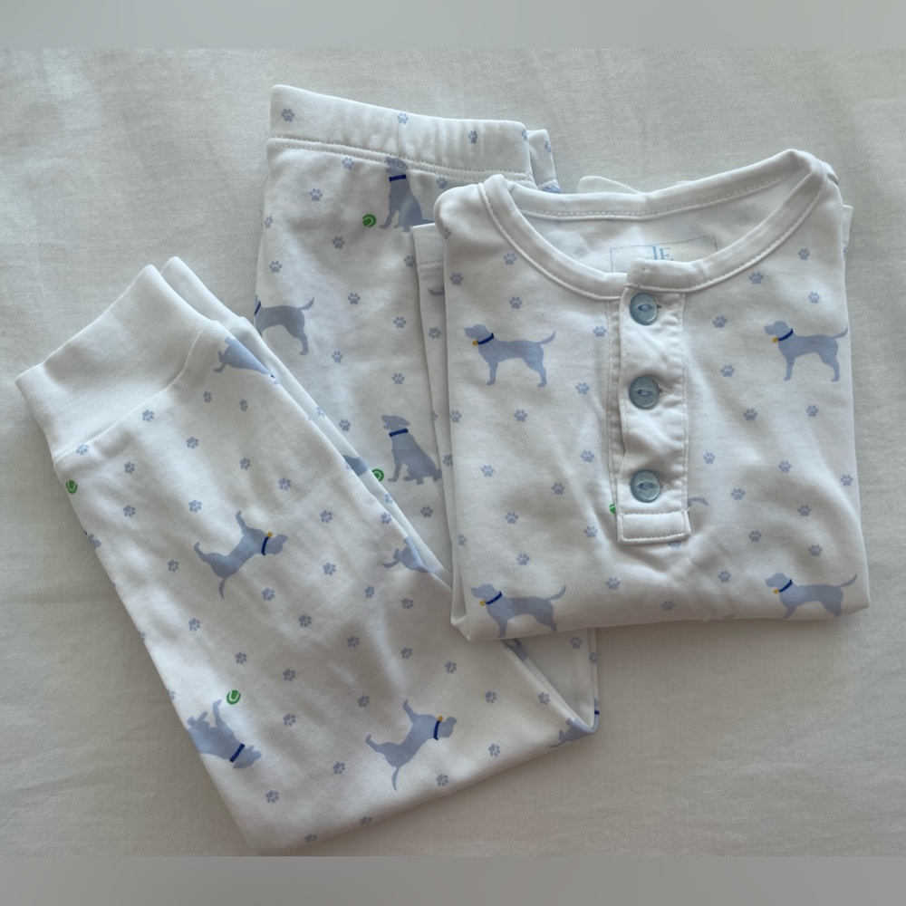 Little English 2-piece long-sleeve pajamas